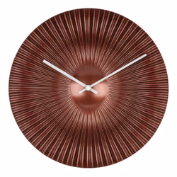 TFA-Dostmann 60.3520.51, Mur, Horloge atomique, Rond, Cuivre, Plastique, Adultes