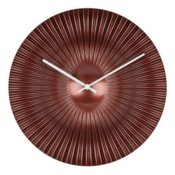 TFA-Dostmann 60.3520.51 Horloge murale et de table Horloge atomique Rond Cuivre
