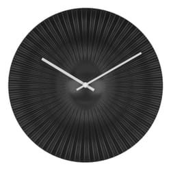 TFA-Dostmann 60.3520.01 Horloge murale et de table Horloge atomique Rond Noir