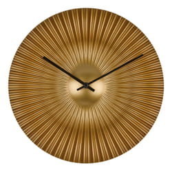 TFA-Dostmann 60.3520.53 Horloge murale et de table Horloge atomique Rond Or