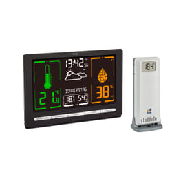 TFA-Dostmann Meteochrome Noir Batterie
