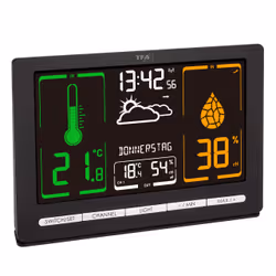 TFA-Dostmann Meteochrome Noir Batterie