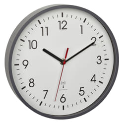 TFA-Dostmann 60.3550.10 Horloge murale et de table Horloge analogique Rond Gris