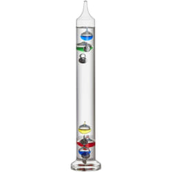 TFA Dostmann Flüssigkeitsthermometer GALILEO GALILEI Thermomètre transparent 18.1018.01.54