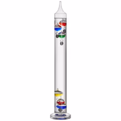 TFA Dostmann Flüssigkeitsthermometer GALILEO GALILEI Thermomètre transparent 18.1019.01.54