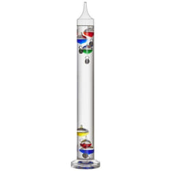 TFA Dostmann Flüssigkeitsthermometer GALILEO GALILEI Thermomètre transparent 18.1019.01.54