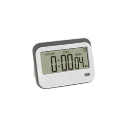 Tfa Dostmann Digitaler Timer Mit Stoppuhr Und Wecker Minuteur Blanc, Gris Numérique 38.2052.02