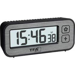 60.2522.10 radiopiloté(e) Réveil gris Heures de réveil 1 - Tfa Dostmann
