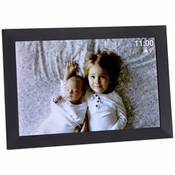 TFA Dostmann FRAMEO App Cadre photo numérique Wi-Fi 25.7 cm 10.1 pouces 1280 x 800 Pixel 32 GB noir
