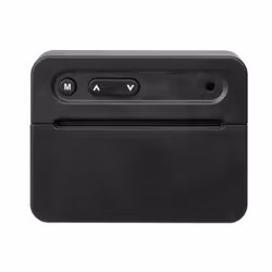 TFA-Dostmann 60.2044.01 réveille-matin Réveil à quartz Noir