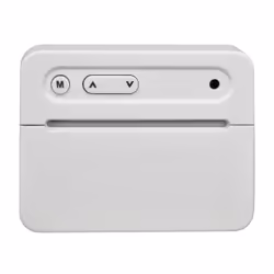 TFA-Dostmann 60.2044.02 réveille-matin Réveil à quartz Blanc