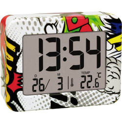 60.2044.40 à quartz Réveil multicolore - Tfa Dostmann