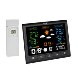 TFA-Dostmann 35.1171.01 station météo numérique Noir LED Batterie