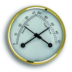 TFA-Dostmann 45.2006 hygromètre et psychromètre Intérieure Or, Blanc