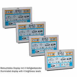 TFA-Dostmann TFA.me Argent LCD Batterie Wifi