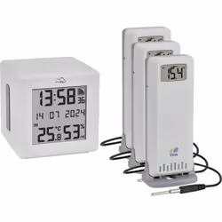 fabricant et numéro du fabricant TFA Dostmann35.8104.02 données techniques Contenu: 1 pc(s) Portée max. en champ libre: 100 m ...