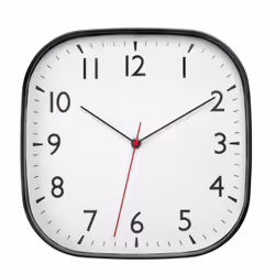 TFA-Dostmann 60.3076.01 Horloge murale et de table Horloge à quartz Rectangle Noir