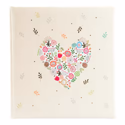 Goldbuch Flower Hearts, Multicolore, 60 feuilles, 300 mm, 310 mm