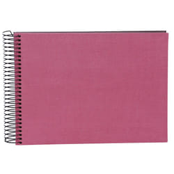 Goldbuch Bella Vista album photo et protège-page Fuchsia 40 feuilles Reliure spiralée