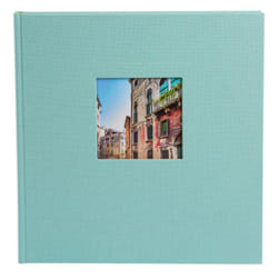 Goldbuch Trend album photo et protège-page Turquoise 60 feuilles Reliure à l'anglaise