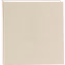 Goldbuch Trend 2, Beige, 60 feuilles, Reliure à l'anglaise, Papier, Polyuréthane, Blanc, 300 mm