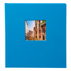 Goldbuch Bella Vista, Turquoise, 60 feuilles, Polyuréthane, Papier, 300 mm, 310 mm, 1 pièce(s)