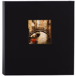 Goldbuch Bella Vista, Noir, 60 feuilles, Polyuréthane, Papier, 300 mm, 310 mm, 1 pièce(s)
