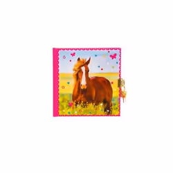 Goldbuch Pferdeliebe, Multicolore, 96 feuilles, Couverture rigide, Enfant, unisexe, 165 mm