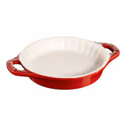 Staub Ceramique, Moule à gâteau, Rond, 0,2 L, -20 °C, 300 °C, Rouge