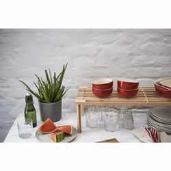 Staub Ceramique Ensemble de bols 0,4 L Rond Vitrocéramique Rouge 4 pièce(s)