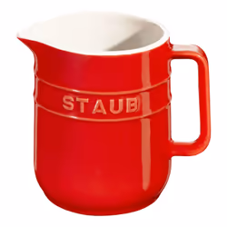 Staub Ceramique, Vitrocéramique, Rouge, Monochromatique, 0,25 L, 107 mm, 74 mm