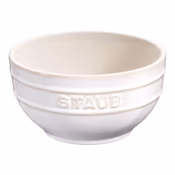 Staub Ceramique, Rond, Vitrocéramique, Blanc, 0,4 L, 1 personne(s), -20 °C