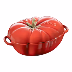 Staub Ceramique, Plat à cuisson, Ovale, Vitrocéramique, Vitrocéramique, Rouge, émail