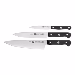ZWILLING 36130-003-0 Set de 3 Couteaux, Acier Inoxydable, Noir, 34 x 14 x 3 cm, Jeu de couteaux, Acier forgé, Plastique, Acie ...