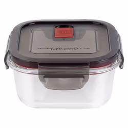 ZWILLING 39506-005-0, Boîte de rangement alimentaire, Adulte, Gris, Transparent, Verre, Monochromatique, Carré