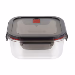 ZWILLING 39506-006, Boîte, Carré, 1,1 L, Noir, Transparent, Verre, Plastique, 280 °C