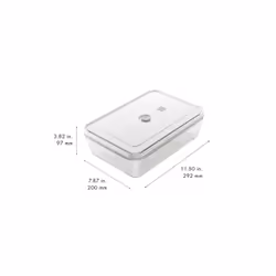 ZWILLING FRESH & SAVE Rectangulaire Boîte 2,85 L Gris, Transparent 1 pièce(s) - Vue supplémentaire 9