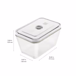 ZWILLING FRESH & SAVE Rectangulaire Boîte Gris, Transparent 3 pièce(s) - Vue supplémentaire 11