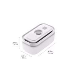 ZWILLING FRESH & SAVE Boîte de rangement alimentaire Plastique, Silicone Blanc - Vue supplémentaire 10