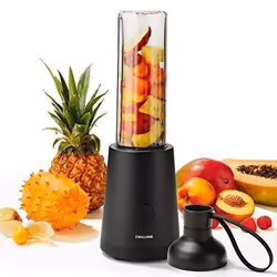 ZWILLING Mixeur Blender Smoothie Maker + Gourde avec bouchon 600 ml 300 W Acier inoxydable/plastique Noir