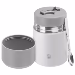 ZWILLING Thermo Boîte de rangement alimentaire 0,7 L Acier inoxydable Gris, Blanc 1 pièce(s)