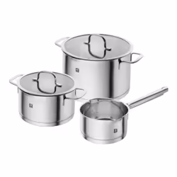 ZWILLING TrueFlow, Ensemble d’ébullition, Argent, Acier inoxydable, Argent, Verre, Vitrocéramique, Gaz, Halogène, Induction,  ...