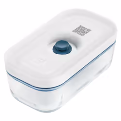 ZWILLING Fresh & Save, contenant, Rectangulaire, Transparent, Blanc, Verre, -18 - 180 °C, Plastique