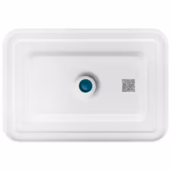 ZWILLING Fresh & Save Rectangulaire contenant 2,2 L Transparent, Blanc 1 pièce(s)