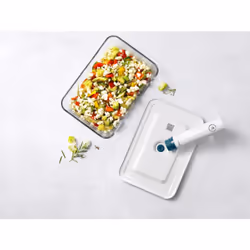 ZWILLING Fresh & Save Rectangulaire contenant 2,2 L Transparent, Blanc 1 pièce(s) - Vue supplémentaire 4