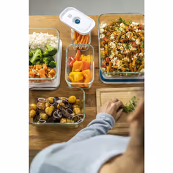 ZWILLING Fresh & Save Rectangulaire contenant 2,2 L Transparent, Blanc 1 pièce(s) - Vue supplémentaire 6