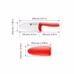 ZWILLING TWINNY Acier inoxydable 1 pièce(s) Couteau de chef - Vue supplémentaire 4