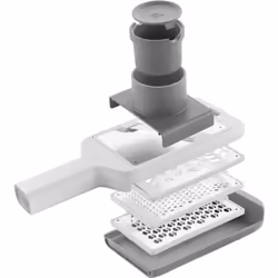 ZWILLING 36610-004-0 râpe Râpe plane Gris