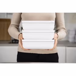 ZWILLING FRESH & SAVE Boîte de rangement alimentaire 1 L Plastique, Silicone Gris, Blanc 1 pièce(s) - Vue supplémentaire 8