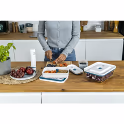 ZWILLING Fresh & Save Rectangulaire contenant 2 L Transparent, Blanc 1 pièce(s) - Vue supplémentaire 6